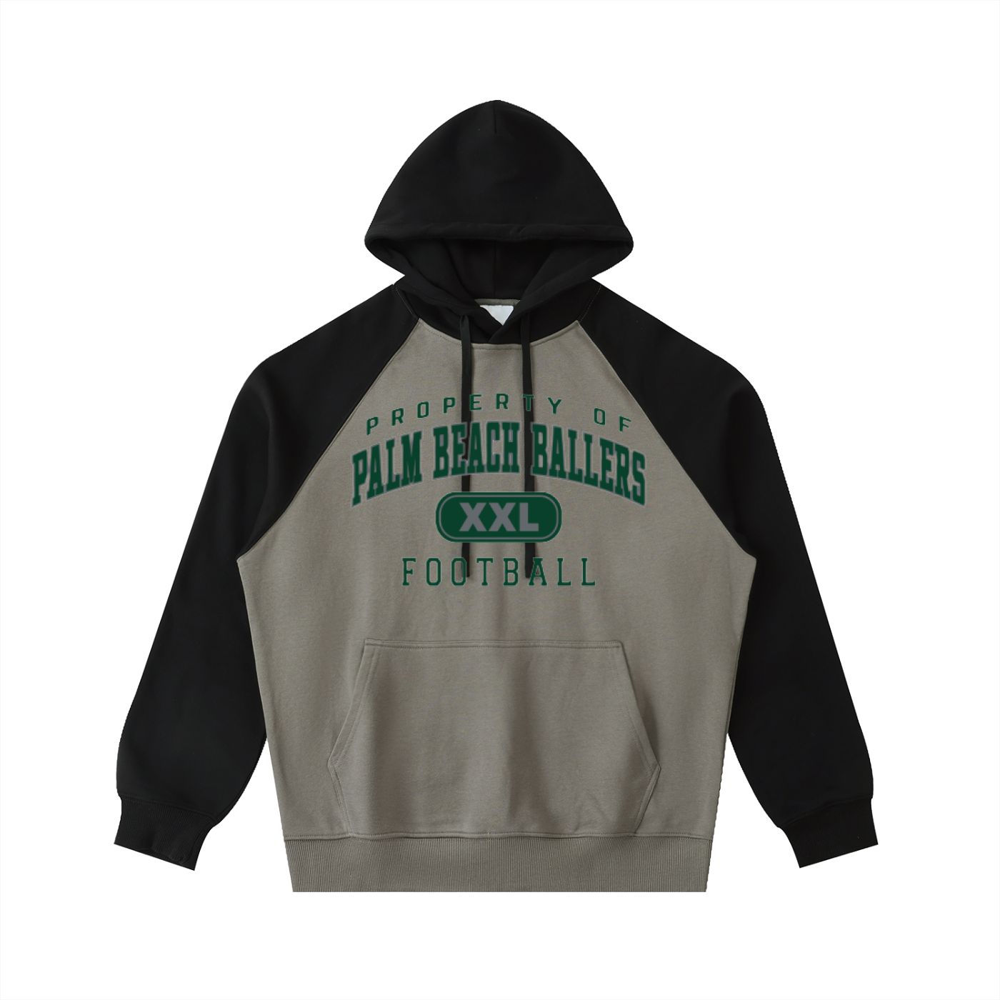 DG " Palm Beach Ballers " Color-Block Raglan Sleeve Hoodie