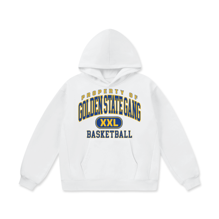 DG " Double XL Golden State Gang "Oversize Heavyweight Fleece Hoodie