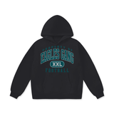 DG " Double XL Eagles Gang "Oversize Heavyweight Fleece Hoodie