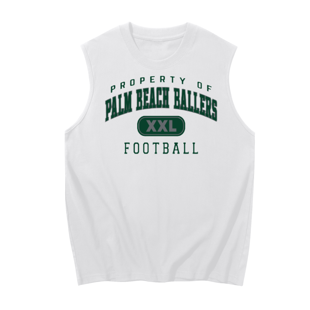 DG " Palm Beach Ballers " Men's Sleeveless Cotton Tank Top