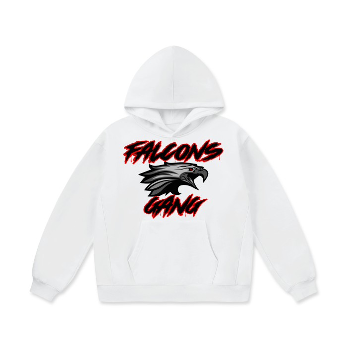 DG " Falcons Gang " Oversize Heavyweight Fleece Hoodie