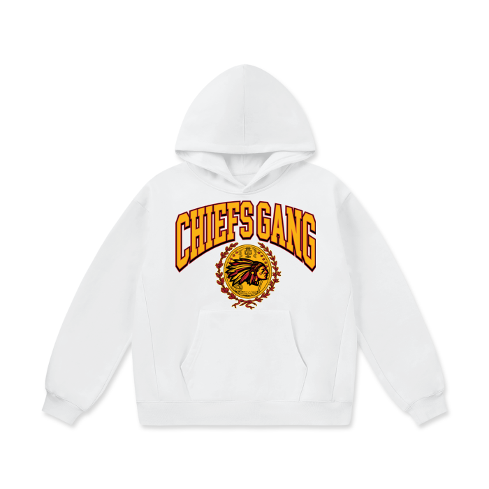 DG " University Chiefs Gang " Oversize Heavyweight Fleece Hoodie