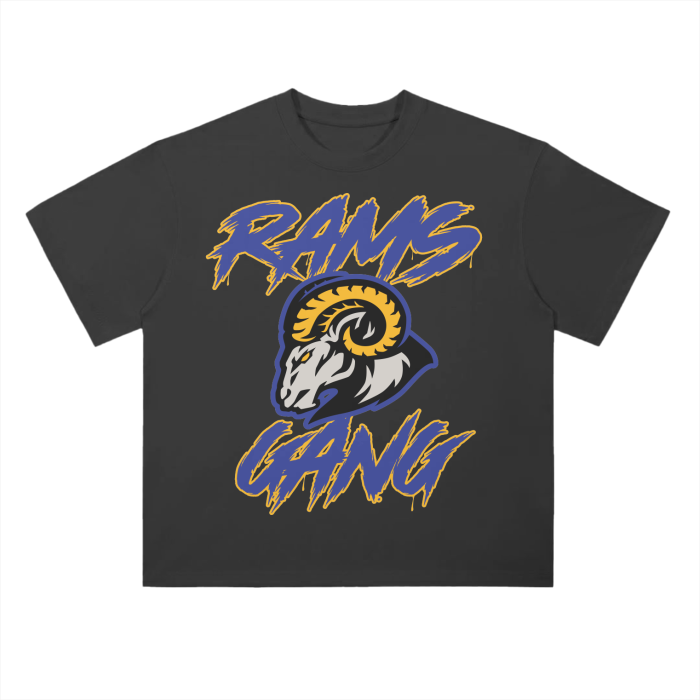 DG " Rams Gang " Drop Shoulder T-Shirt