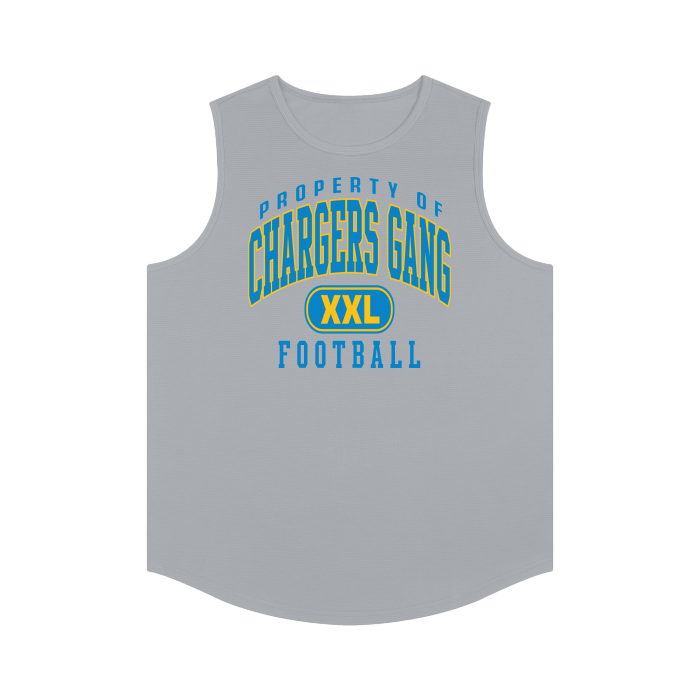 DG " Double XL Chargers Gang " All-Over Print Unisex Muscle Tank Top