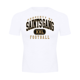 DG " Double XL Saints Gang " Men's Raglan Sleeve Sports Tee