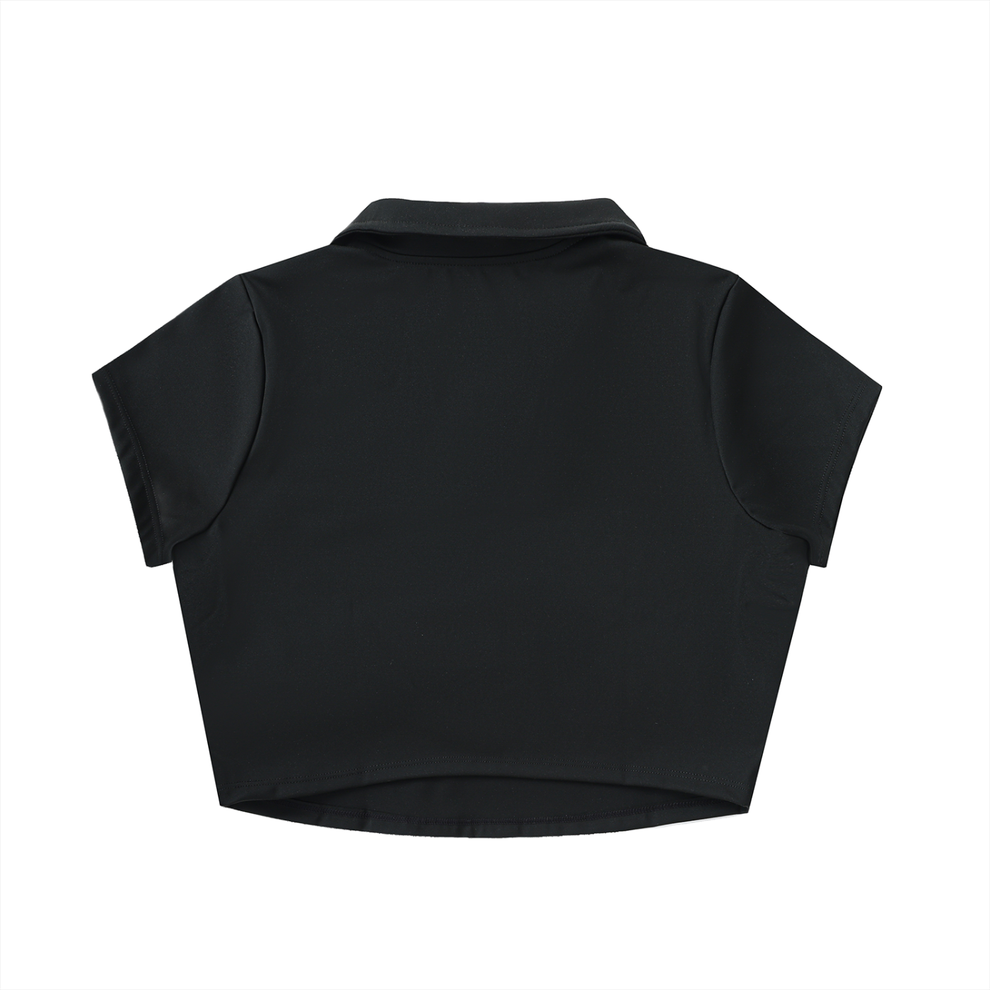 DG " Palm Beach Ballers " V-Neck Women Lapel Crop Top