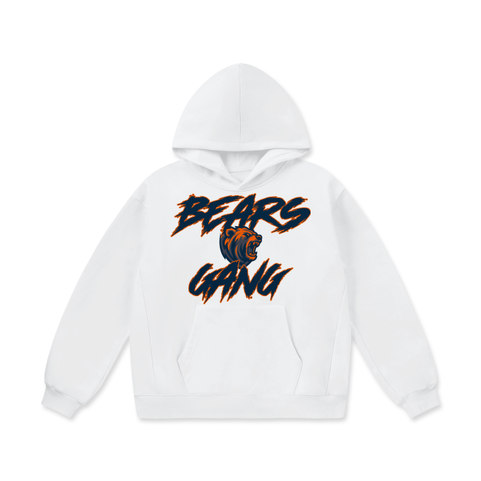 DG " Bears Gang " Oversize Heavyweight Fleece Hoodie