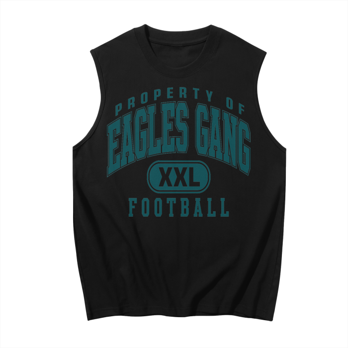 DG " Double XL Eagles Gang " Sleeveless Tank Top