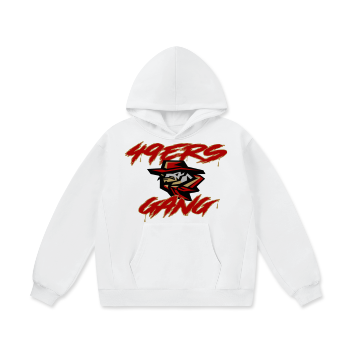 DG " 49ers Gang " Oversize Heavyweight Fleece Hoodie