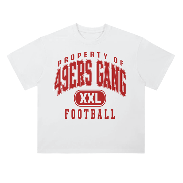 DG " Double XL 49ers Gang " Drop Shoulder T-Shirt