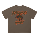 DG " Browns Gang " Drop Shoulder T-Shirt