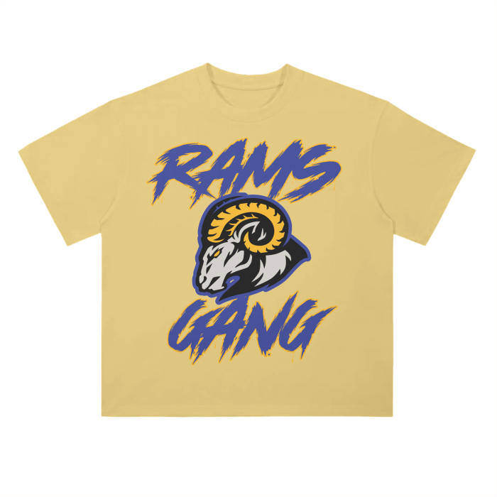 DG " Rams Gang " Drop Shoulder T-Shirt