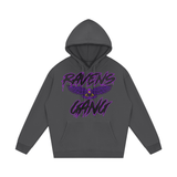 DG " Ravens Gang " Oversize Heavyweight Fleece Hoodie