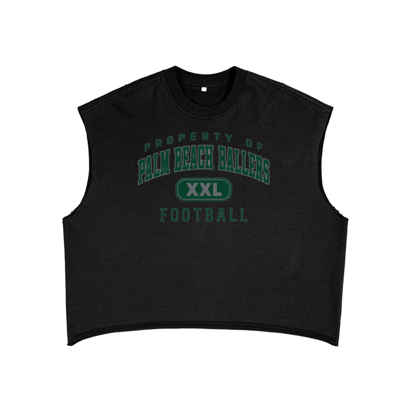 DG " Palm Beach Ballers " French Terry Boxy Tank Top
