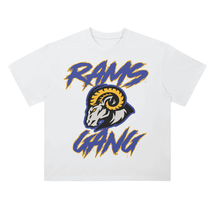 DG " Rams Gang " Drop Shoulder T-Shirt