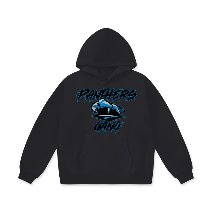 DG " Panthers Gang " Oversize Heavyweight Fleece Hoodie