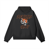 DG "Bengals Gang" Oversize Heavyweight Hidden Pocket Fleece Hoodie