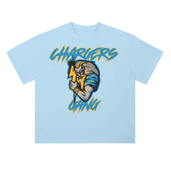 DG " Chargers Gang " Drop Shoulder T-Shirt