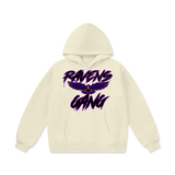 DG " Ravens Gang " Oversize Heavyweight Fleece Hoodie