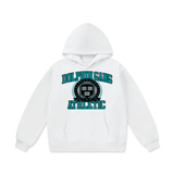 DG " Athletic Dolphins Gang " Oversize Heavyweight Fleece Hoodie