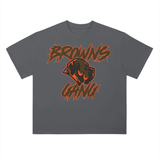 DG " Browns Gang " Drop Shoulder T-Shirt