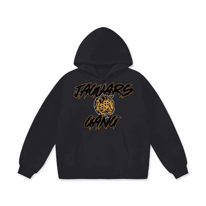 DG " Jaguars  Gang " Oversize Heavyweight Fleece Hoodie