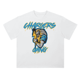 DG " Chargers Gang " Drop Shoulder T-Shirt