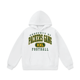 DG " Double XL Packers Gang "Oversize Heavyweight Fleece Hoodie