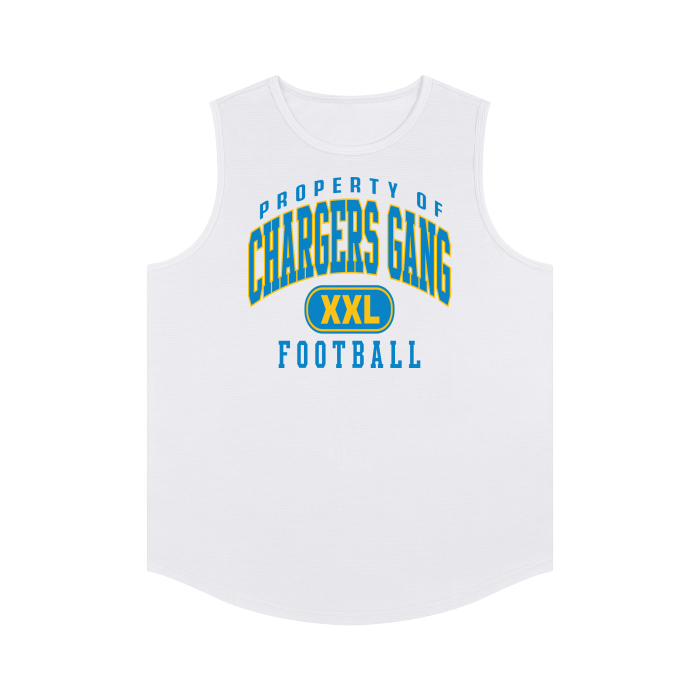 DG " Double XL Chargers Gang " All-Over Print Unisex Muscle Tank Top