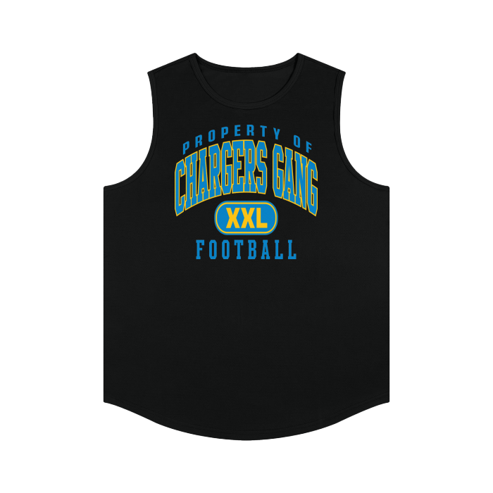 DG " Double XL Chargers Gang " All-Over Print Unisex Muscle Tank Top