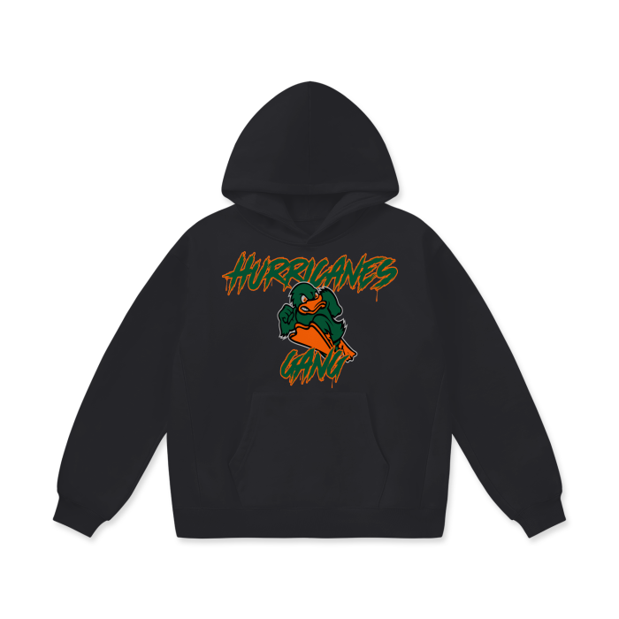 DG " Hurricanes Gang " Oversize Heavyweight Fleece Hoodie