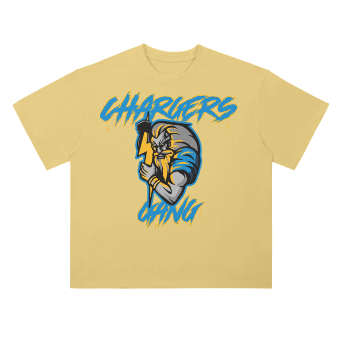 DG " Chargers Gang " Drop Shoulder T-Shirt