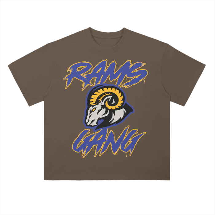 DG " Rams Gang " Drop Shoulder T-Shirt