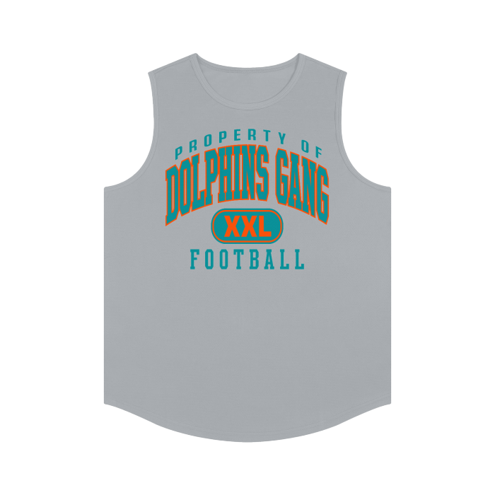 DG " Double XL Dolphins Gang " Classic Basketball Tank Top