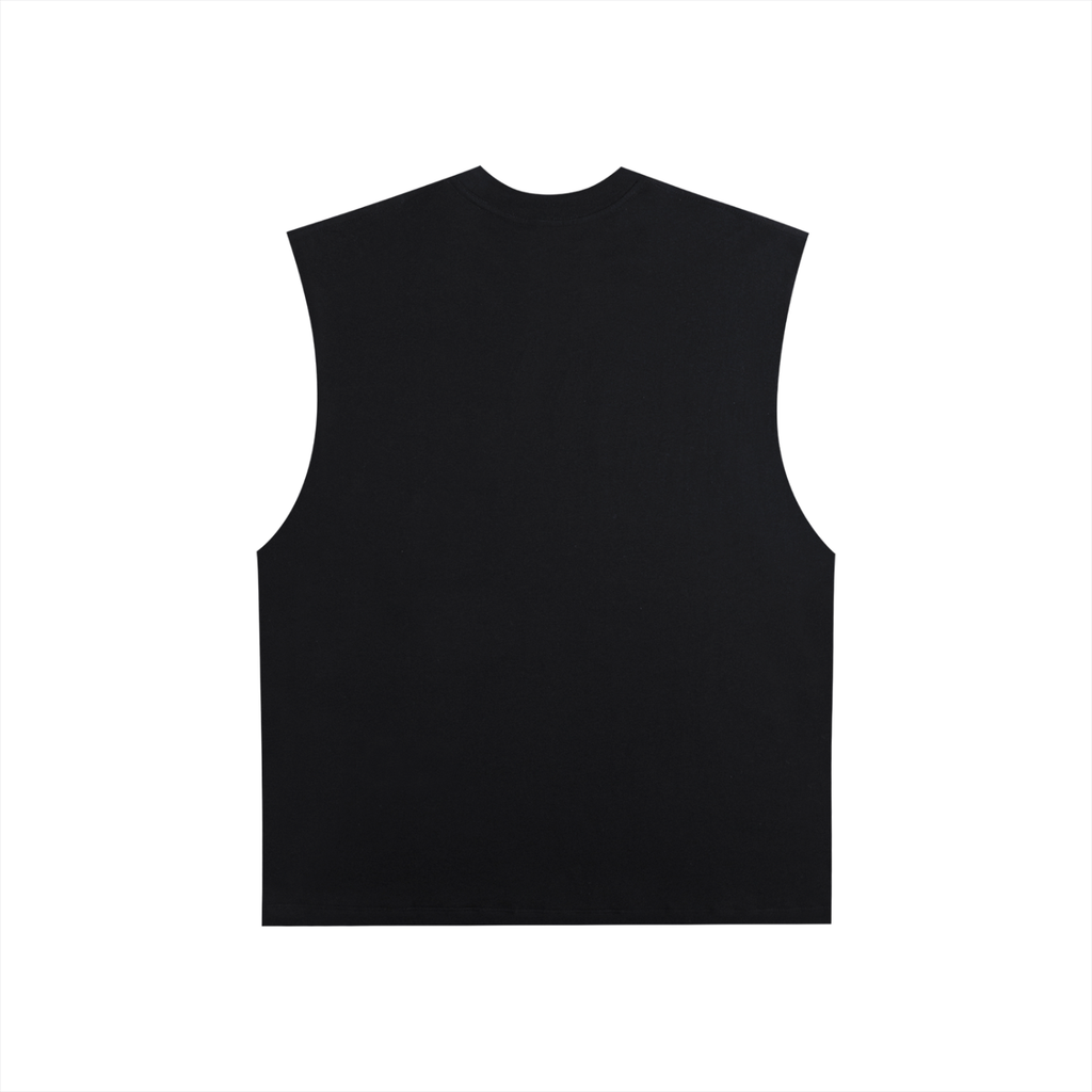 DG " Palm Beach Ballers " Raw Edge Cotton Tank Top