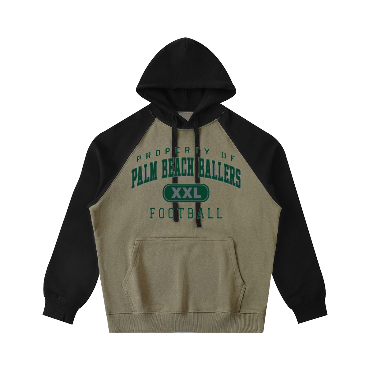 DG " Palm Beach Ballers " Color-Block Raglan Sleeve Hoodie