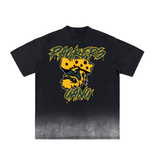 DG " Packers Gang " Black Vintage Washed Gradient T-Shirt