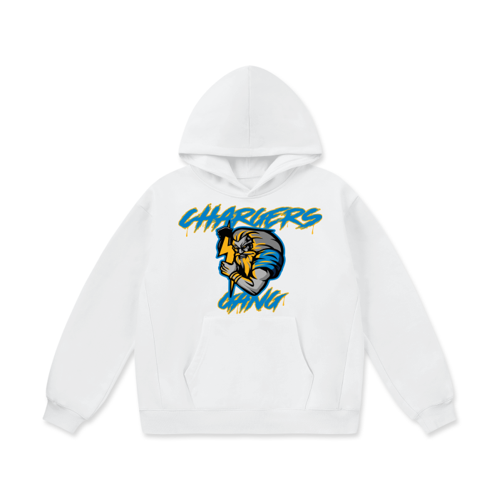 DG " Chargers Gang " Oversize Heavyweight Fleece Hoodie