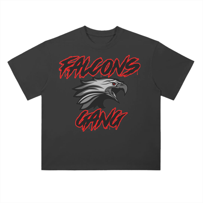 DG " Falcons Gang " Drop Shoulder T-Shirt