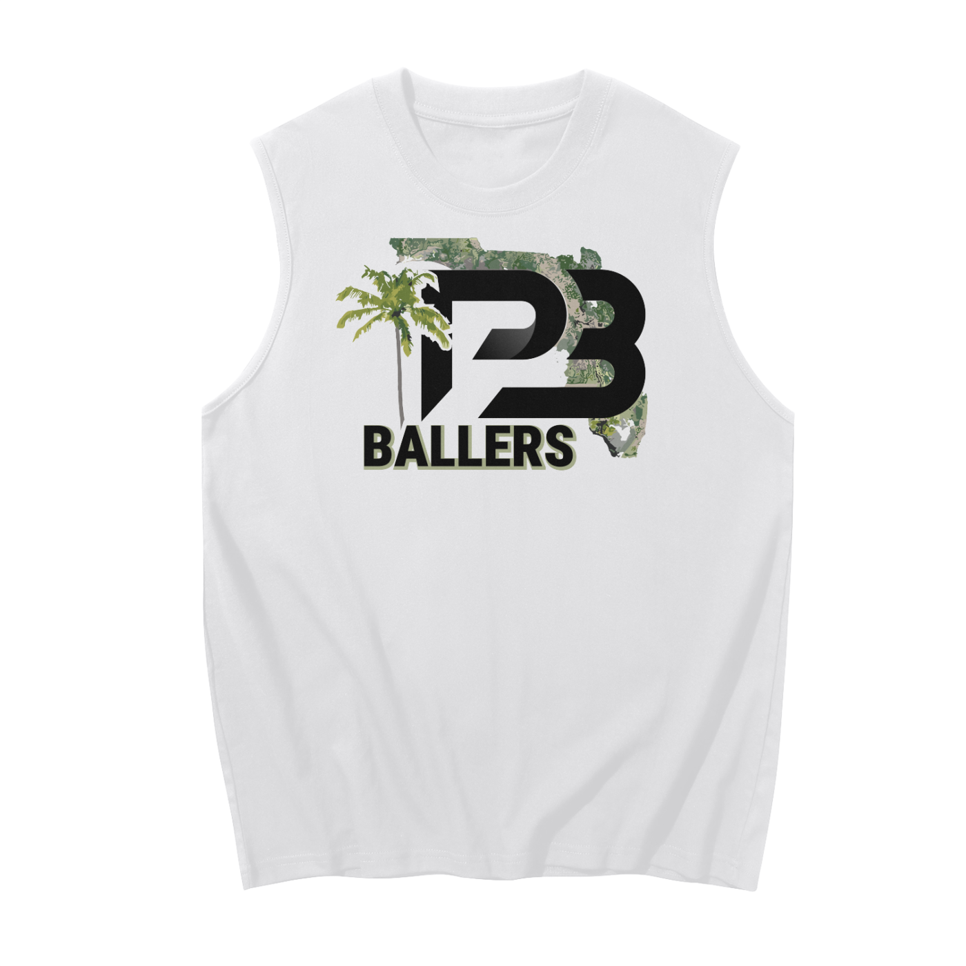 DG " Palm Beach Ballers " Sleeveless Tank Top - 230 GSM